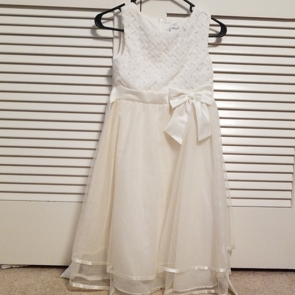 IVORY/off-while dress size 12